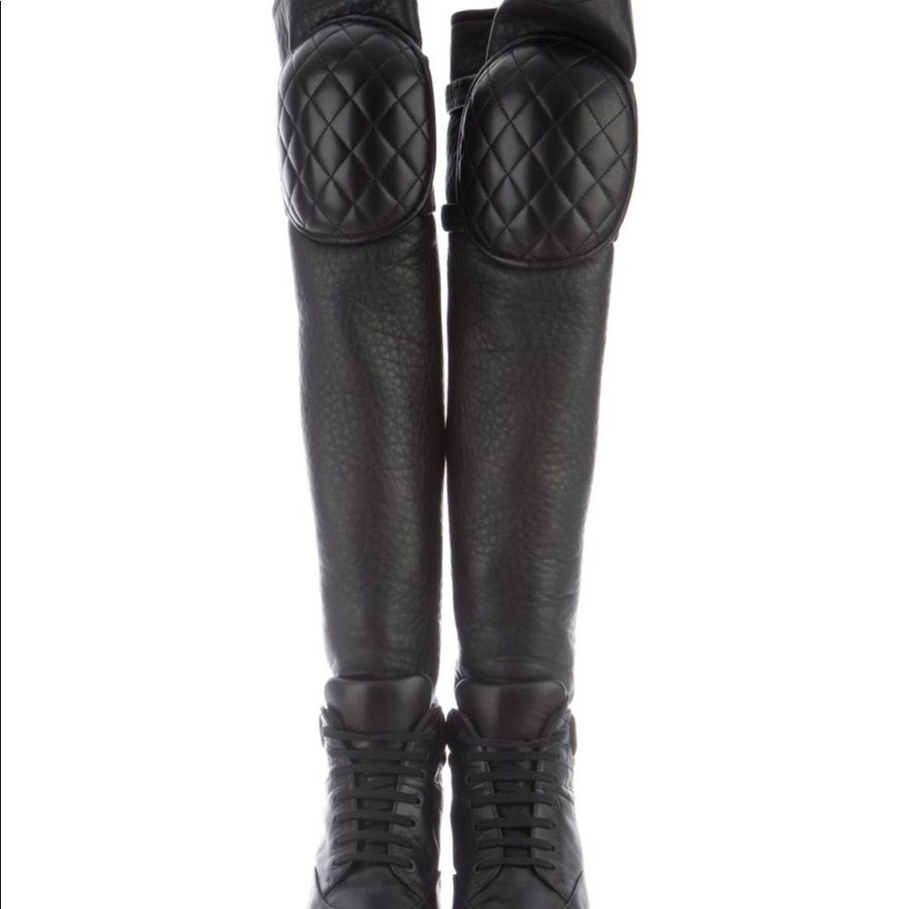 Chanel 2014 Runway Sneaker Boots